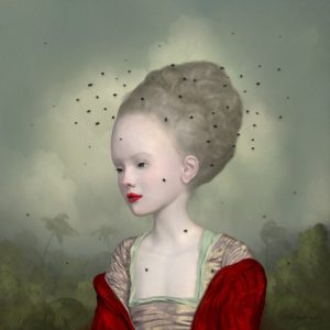 <strong>Crown of Flies</strong>, 2012<br>20 x 20"<br>Edition of 1