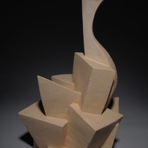 <strong>Leda & the Swan, 2012</strong><br/>
20 X 15"<br/> GLAZED EARTHENWARE