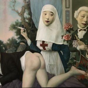 Treatment, 24 x 36", Oil on Canvas