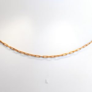 Chain, 27’L x 2.5”Round, Oak, Nails, Polymerized Linseed Oil, Glue
