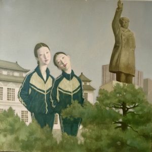 Friendship, 2022, 24" x 24", Oil On Canvas