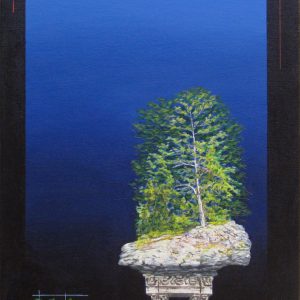 artifact 1 - 2010 - 24 x 12 - Acrylic Canvas - One Of A Kind