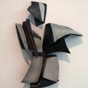<strong>Armour, 2010</strong><br/>
32 X 20"<br/>
GLAZED EARTHENWARE