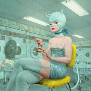 Kat in Laundromat, 2017 20 x 16” Edition of 20