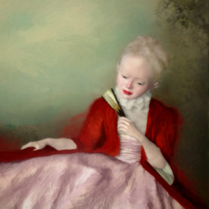 <strong>La Chasseresse Rouge</strong>, 2011<br>8 x 8"<br>Single Varnished