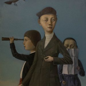 Three Sons, Oil on Canvas, 24x18"