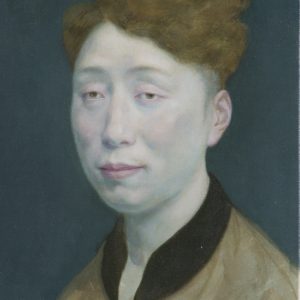 Portrait Of Yuji, 2022, 16" x 10", Oil On Canvas