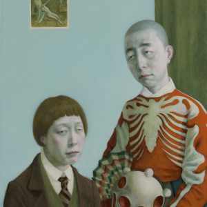 Death Frame, 2023, 30" x 24", Oil On Canvas