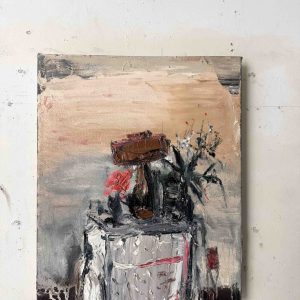 <strong>Apology</strong>, 2026<br>20" x 16"<br>Oil On Canvas